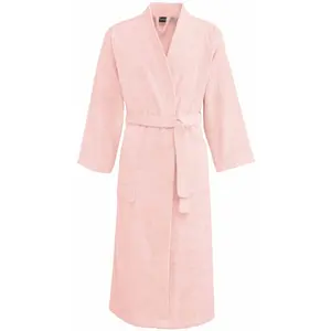 Sensei Maison Peignoir col kimono en coton Poudre S pas cher