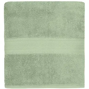 Sensei Maison Drap de bain 550 g/m² sauge 70x140 cm pas cher