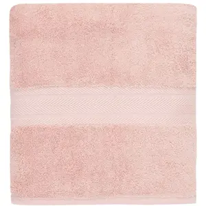 Sensei Maison Drap de bain 550 g/m² poudre 70x140 cm pas cher