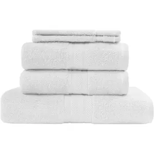 Sensei La Maison du Coton Ensemble de bain 5 pièces Blanc