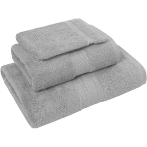 Sensei La Maison du Coton Ensemble de bain 3 pièces Gris Perle
