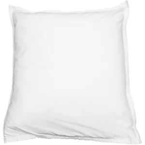 Sensei Maison Lot de 2 taies d'oreiller en coton lavé bio Blanc 65x65 cm pas cher