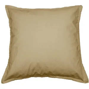 Sensei Maison Lot de 2 taies d'oreiller en coton lavé bio Corde 65x65 cm pas cher