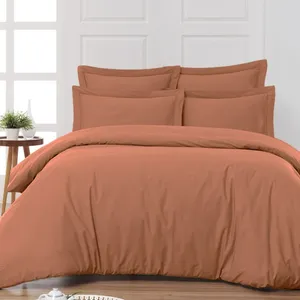 Comparateur de prix : Sensei Maison Taie de traversin en percale Brique 45x185 cm
