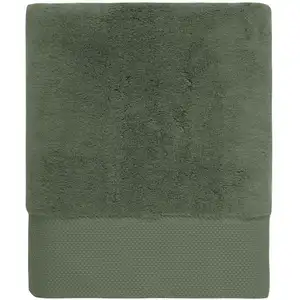 Sensei Maison Serviette de toilette 560 g/m² Eucalyptus 50x100 cm pas cher