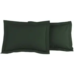 Lot de 2 taies d'oreiller en percale de coton eucalyptus 50x70 cmVendu paramazon