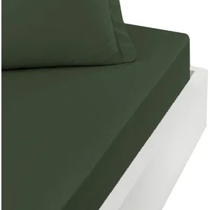 Sensei Maison - Drap Housse Bonnet 40 cm en Percale Coton Soft Percale...