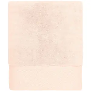 Sensei Maison Drap de douche en Coton rose 70x140 cm