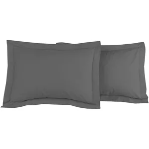 2 Taies d'oreiller Coton Percale 80fils/m² Sensei pas cher