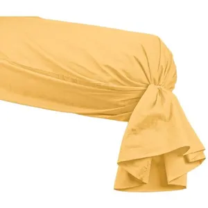 Taie de traversin en percale Safran 45x185 cm pas cher