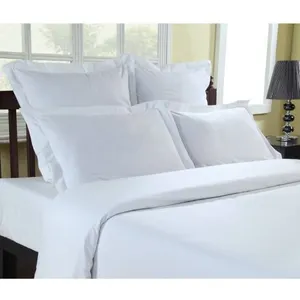 Comparateur de prix : Sensei La Maison du Coton Drap Housse Uni Percale EASY CARE 80 fils/cm² SOFT Blanc 160x200