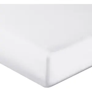 Protège matelas imperméable coton Blanc 80x200 cm pas cher