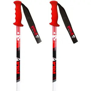 Vola 130 cm SL Ski Pole Senior Adulte Unisexe, Rouge pas cher