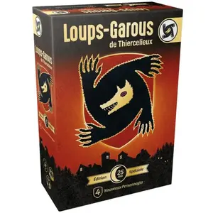 Asmodee Jeu d'ambiance Loups-Garous de Thiercelieux Edition 25ème anniversaire