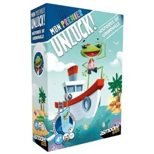 Jeu d'enquête Asmodee Mon Prelier Unlock ! Histoires de Grenouille pas cher
