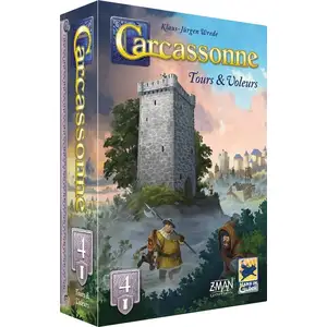 Jeu de stratégie Asmodee Carcassonne Extension La Tour pas cher