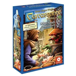 Comparateur de prix : Asmodee Jeu de stratégie Carcassone Extension 2 Marchands et Bâtisseurs