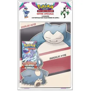 Comparateur de prix : Pokemon Portfolio Pokémon - Pack de 180 cartes + Booster EV02 - ASMODEE