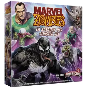 Comparateur de prix : Asmodee Marvel zombies - extention la bataille des sinister six - jeu de figurines