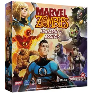 Comparateur de prix : Asmodee Marvel zombies - extension les 4 fantastiques : assiégés - jeu de figurines