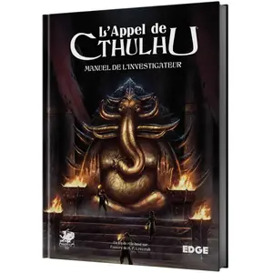 Edge Entertainment Jeu de rôle - L'Appel de Cthulhu - Manuel de l'Investigateur pas cher