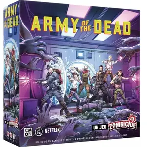 Comparateur de prix : Jeu de société Army of the Dead (Zombicide system)  - CMON Jeu de société  - CMNATD01FR 