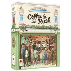 Comparateur de prix : Asmodee Jeu de société Coffee Rush  - Korea Board Games Jeu de société  - KBGCR01FR 