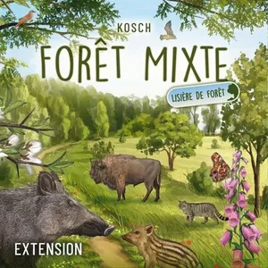 Comparateur de prix : Lookout Games Asmodée Jeu De Stratégie Asmodee Forêt Mixte Extension Lisière De Forêt