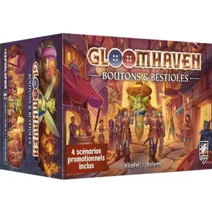 Gloomhaven : Boutons &amp; Bestioles pas cher