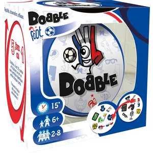 Asmodee Jeu d’ambiance Asmodée Dobble Foot FFF pas cher
