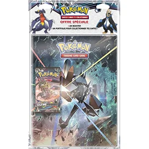 Comparateur de prix : Pokemon Asmodée Cahier Range-Cartes Sl05 Pokémon Lune Et Soleil Avec Booster