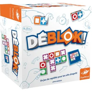 Comparateur de prix : Asmodee Jeu de société Déblok !  - Fox Mind Jeu de société  - FOXMATMA01FR 