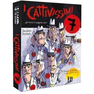 Comparateur de prix : Asmodee Italie les cattivissimi 7 Jeu de table, noir, 6088 -0016 - Version Italienne
