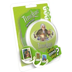 Comparateur de prix : Asmodee TIMELINE Inventions - Jeu de Société - Mixte - A partir de 4 ans