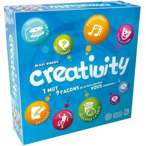 Asmodee Jeu de société Creativity - Jeux MHR Jeu de société - AS-MRCR01FR pas cher