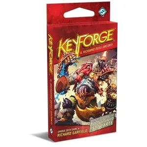Asmodee Italie keyforge, le rappel des arconti-mazzo Jeu de cartes, rouge, 10601 - version italienneVendu paramazon