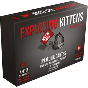 Asmodee Exploding Kittens : Nsfw Version, Ekek02fr, Jeu D'ambiance pas cher