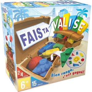 Comparateur de prix : Asmodee Zygomatic | Fais ta valise | Jeu de société | À partir de 6 ans | 2 à 4 joueurs | 15 minutes
