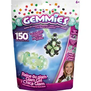 Kit créatif 150 pièces Asmokids Gemmies Reine du glam pas cher