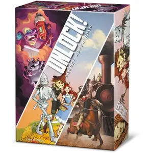 Asmodee Italie Unlock Secret Adventures Jeu de table, Rose, scunl03it - Version Italienne pas cher