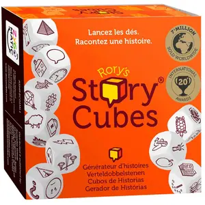 Jeu de société STORY CUBES Original - ASMODEE - Dés pour inventer des histoires pas cher