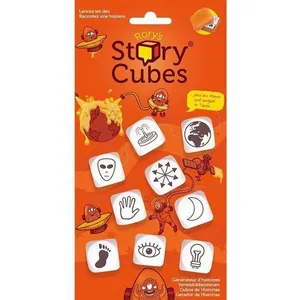 Jeu de société Story Cubes Original - ASMODEE - Dès 6 ans - 15 min - Blanc pas cher