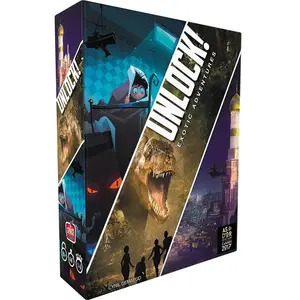 Jeu d'escape game Asmodee Unlock Exotic Adventures pas cher