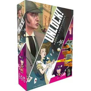 Comparateur de prix : Jeu de société Unlock! : Heroic Adventures - ASMODEE - 1 à 6 joueurs - 60 min