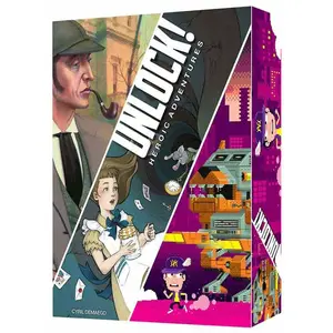 Asmodee Unlock Heroic Adventures - ADECUNL05ES - Version Espagnole pas cher