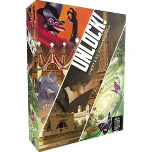 Jeu d'escape game Asmodee Unlock Timeless Adventures pas cher