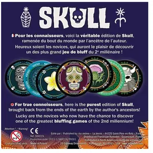 Asmodee Jeu de société Skull  - Space Cowboys Jeu de société  - AS-SCSK01FR  pas cher