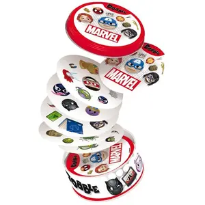 Comparateur de prix : Asmodee Dobble : Marvel - Jeu de société - À partir de 6 ans - 2 à 8 joueurs - 15 minutes - Zygomatic