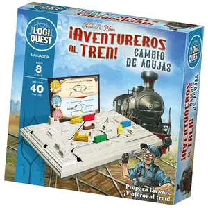 Mixlore Logiquest ¡aventuriers Du Rail! Jeu De Société pas cher