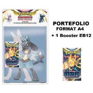 Pokemon Pack portfolio + booster Pokémon EB10 pas cher